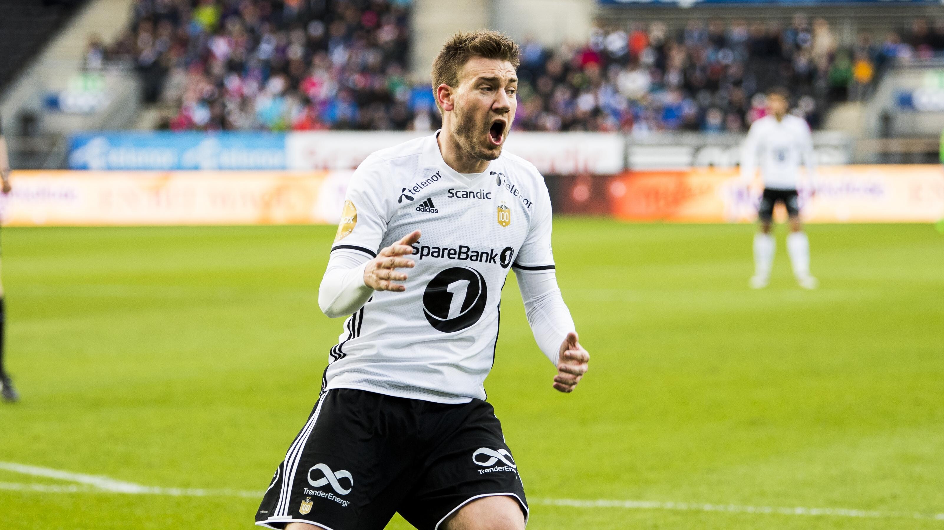 Nicklas Bendtner på tavlen i Rosenborg-remis - DR