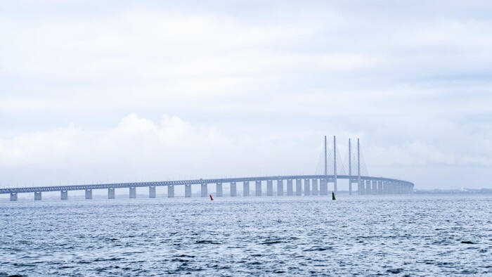 Øresundsbroen er lukket på grund af storm