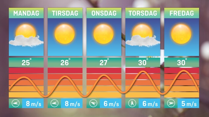 Sådan Bliver Vejret Den Næste Uge | Vejret | DR