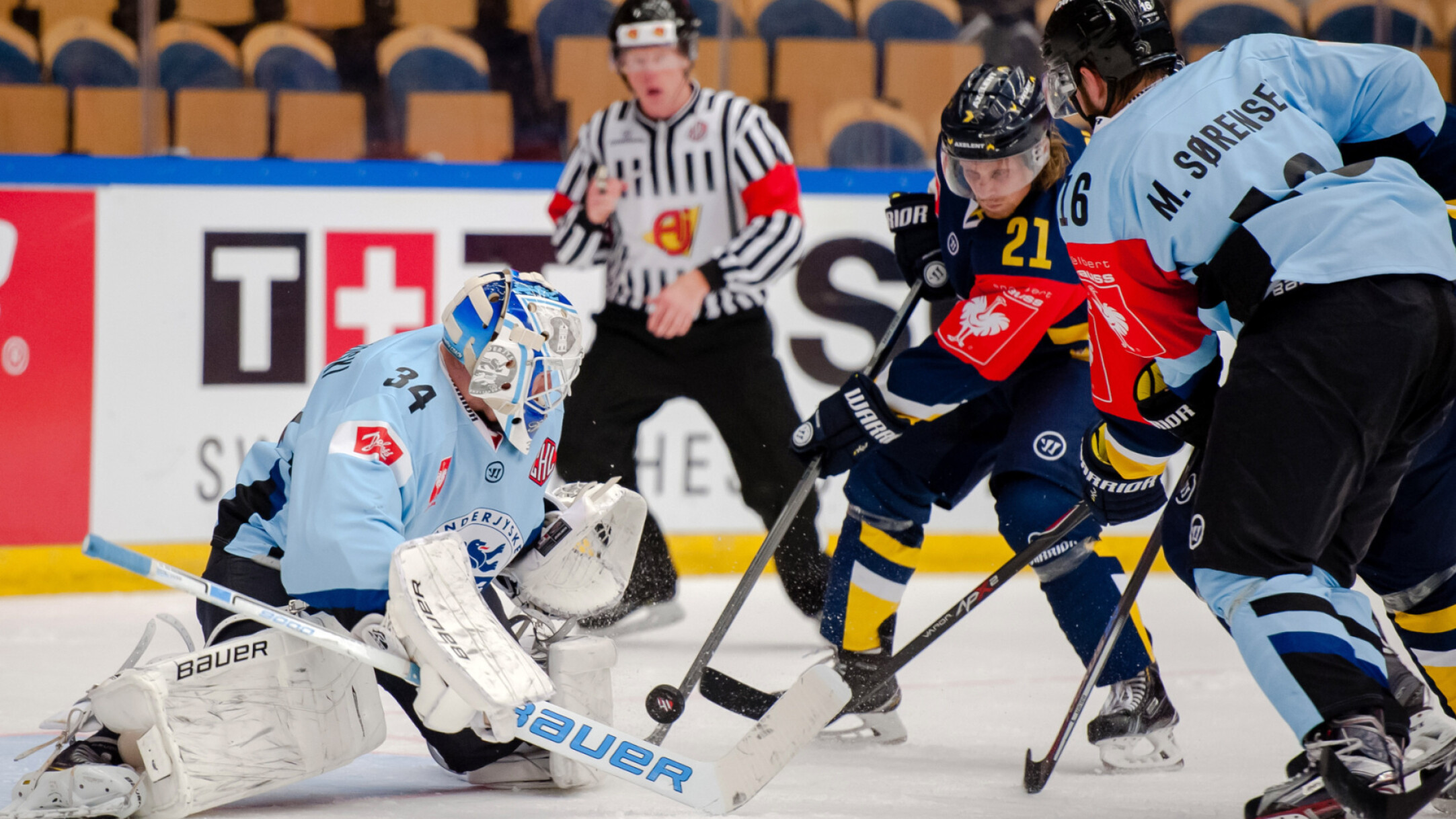 S Nderjyske F R Champions League Kl P Svensk Is Ishockey Dr