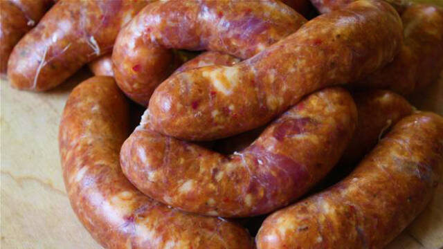Små chorizopølser