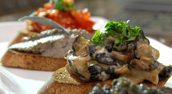 Billede af crostini di fegatini