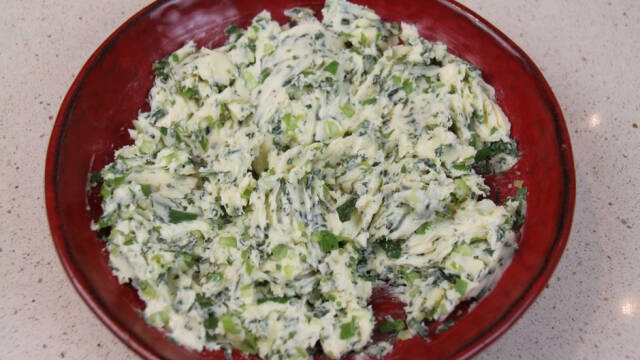 Coleslaw med blue cheese