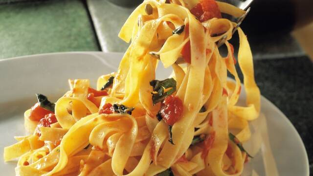 Pasta pomodoro - pasta med tomatsovs