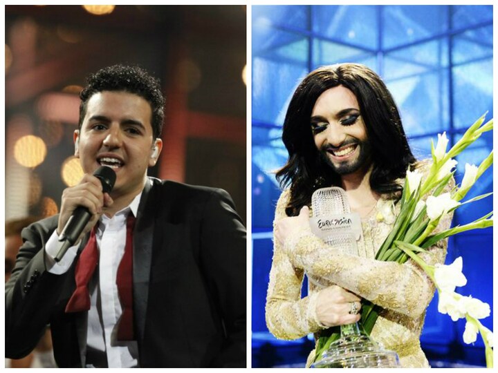 Basim og Conchita Eurovision 2014