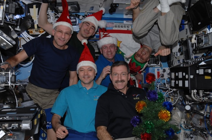 Glædelig jul fra ISS