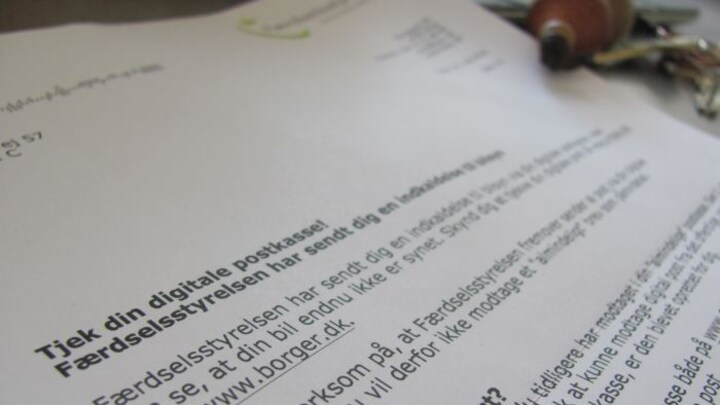 Offentlige myndigheder sender papirbreve til borgere, der ikke tjekker e-boks