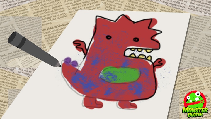 Tegn et monster