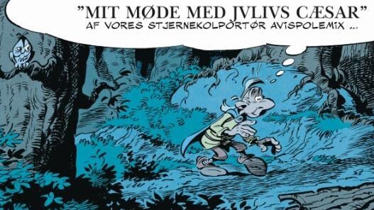 Asterix og Obelix får besøg af Julian Assange i ny tegneserie | Bøger | DR