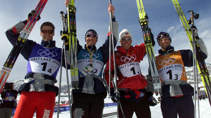 Norske skistjerner i kilometerkrig: Olympisk guldvinder løb langrend i ...