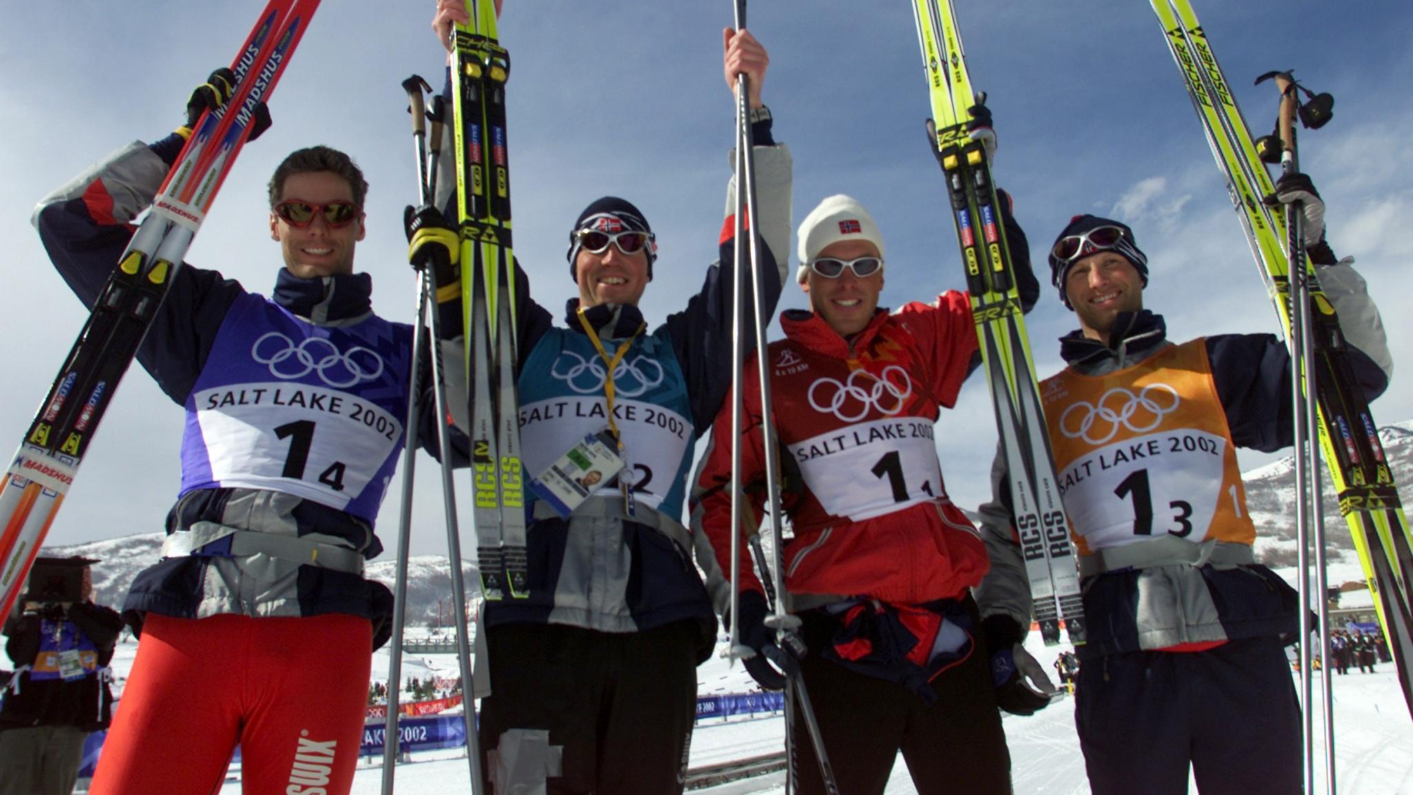 Norske skistjerner i kilometerkrig: Olympisk guldvinder løb langrend i ...