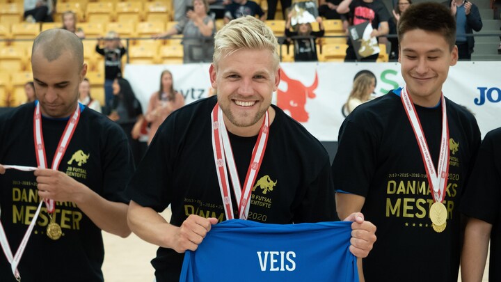 Seks på stribe for Futsal Gentofte, der genvinder det danske mesterskab