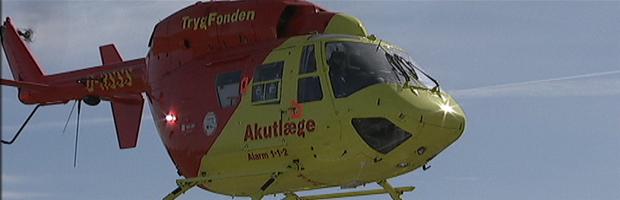 Flyver Akuthelikopteren flyver videre | Sjælland | DR