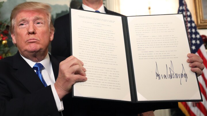 Trump: Det er tid til at anerkende Jerusalem som Israels hovedstad