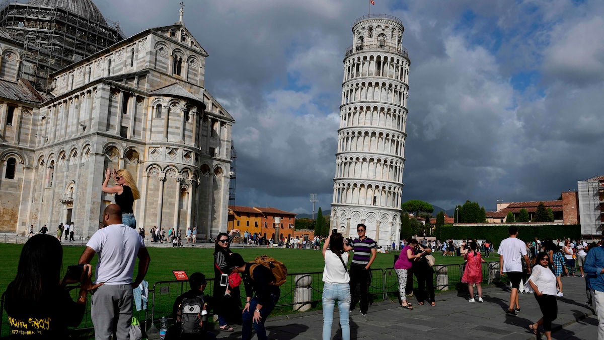 det skæve tårn i pisa