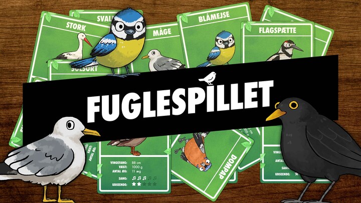 Hent og spil fuglespillet