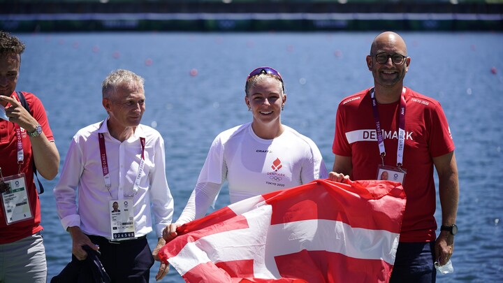 Enestående Emma Aastrand Jørgensen vinder sin anden OL-medalje: Se danskerens vilde slutspurt her