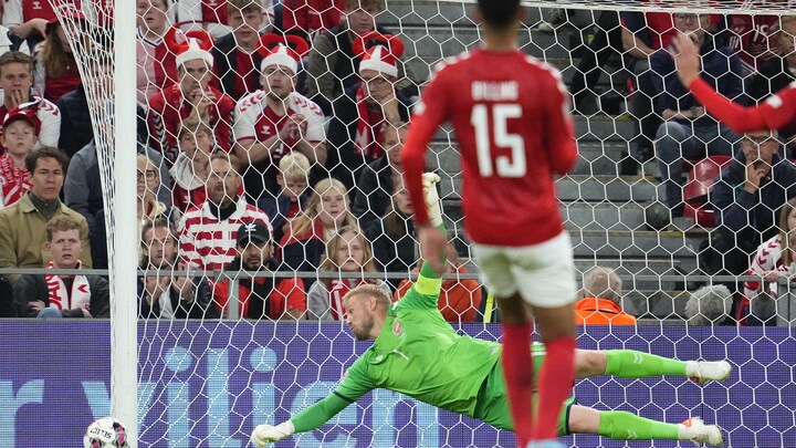 Danmarks herrelandshold afslutter fodboldsæson