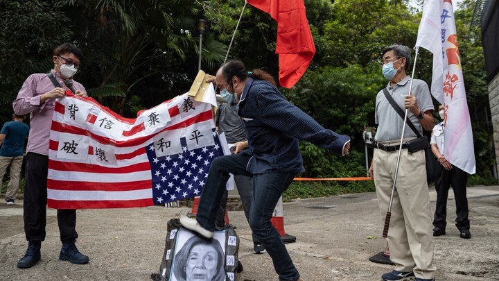 Kina og USA i konflikt omkring Taiwan