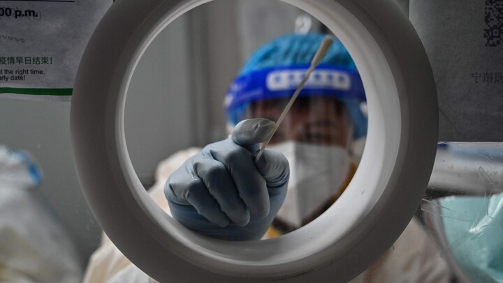 Coronaprotester i Kina