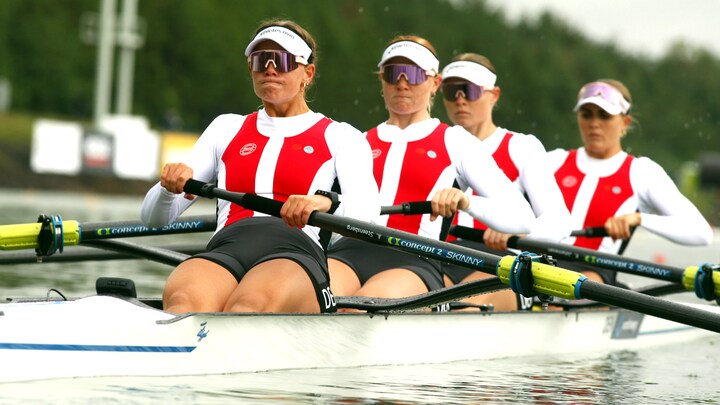 Suveræn slutspurt millimeter fra at sikre dansk EM-medalje