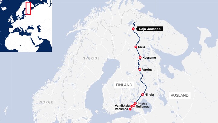 Finlands grænselukninger mod Rusland sætter russere i Finland under ...