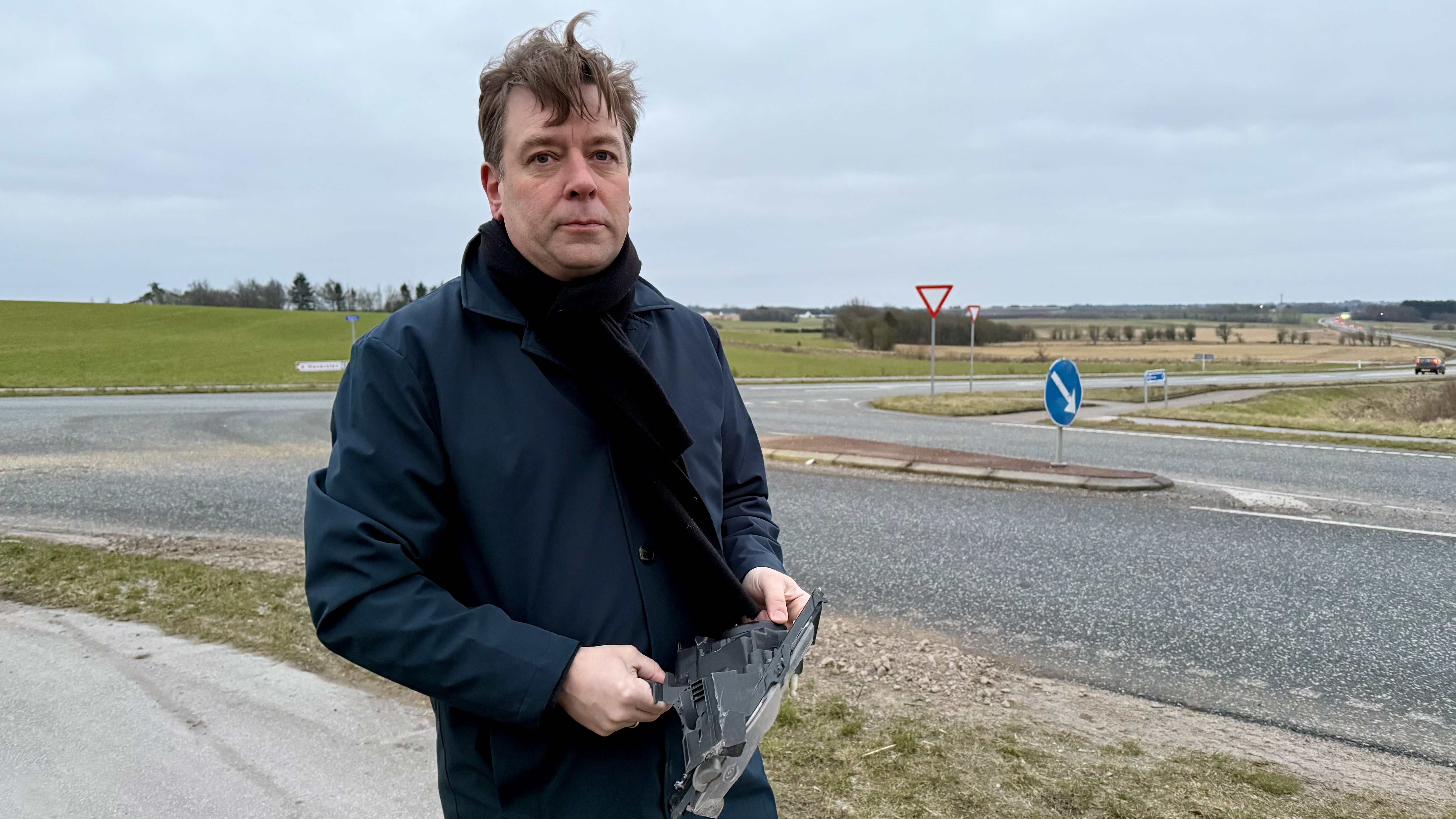 Uheldsramt vejkryds: Kommune beder Google Maps om hjælp | Indland | DR