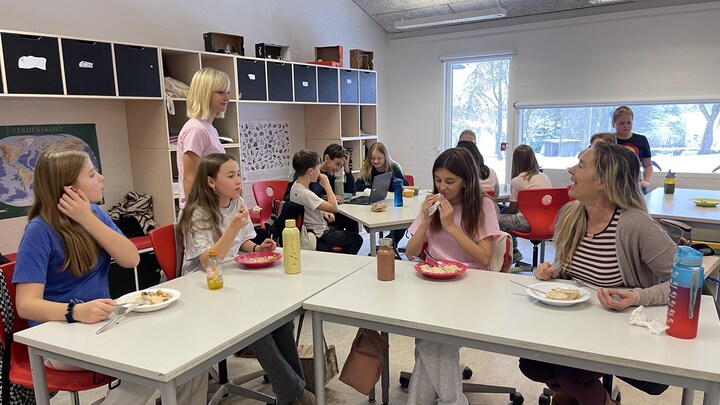 對參加學校食品試驗有濃厚興趣