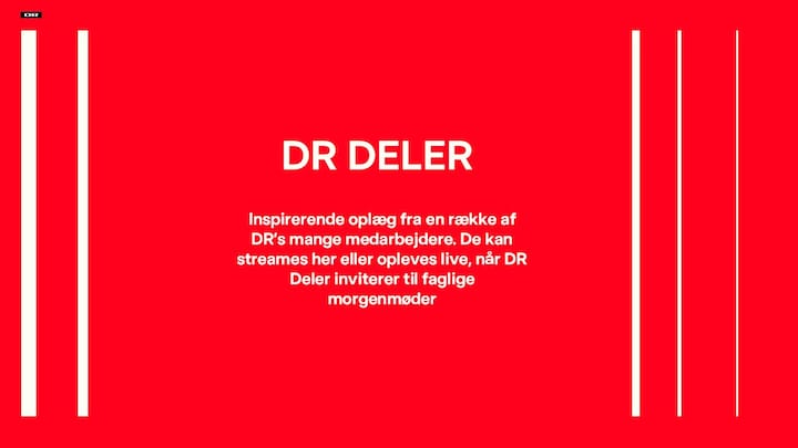 DR Deler | Eksterne producenter | DR