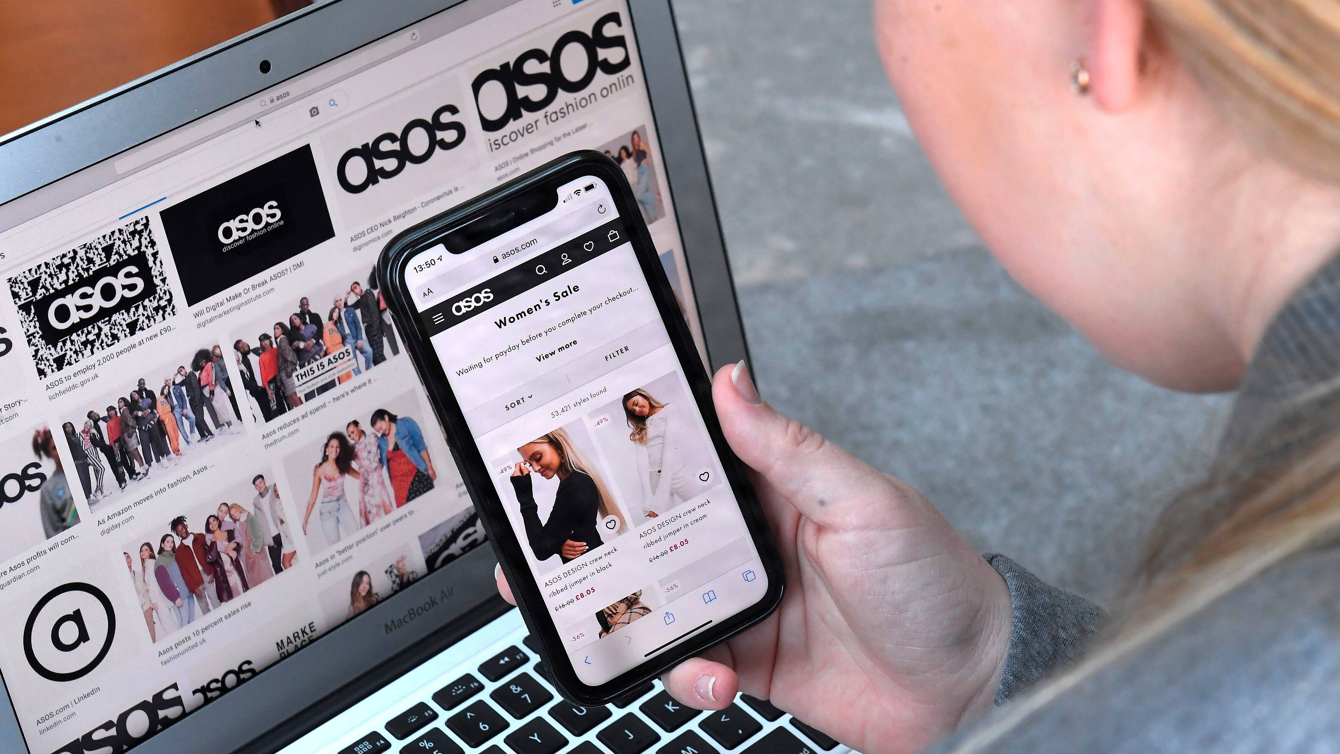 Webshoppen ASOS meldes hacket