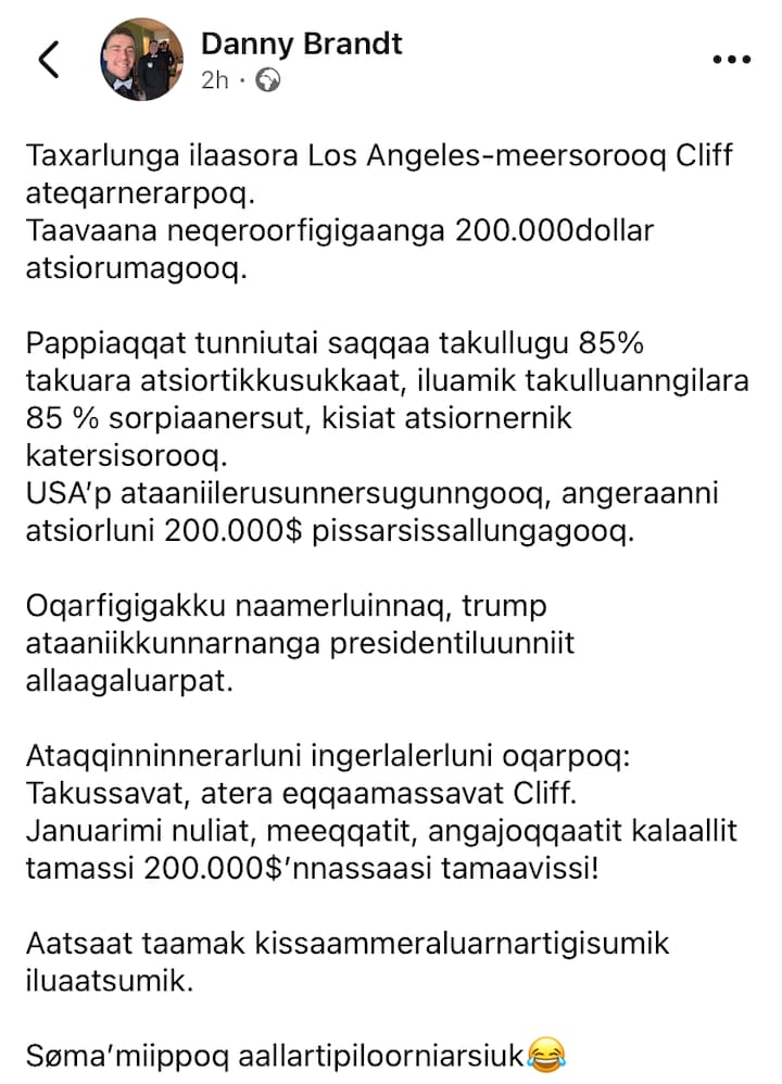 Mystisk mand tilbyder millioner for grønlandsk underskrift på amerikansk tilhørsforhold — image 3