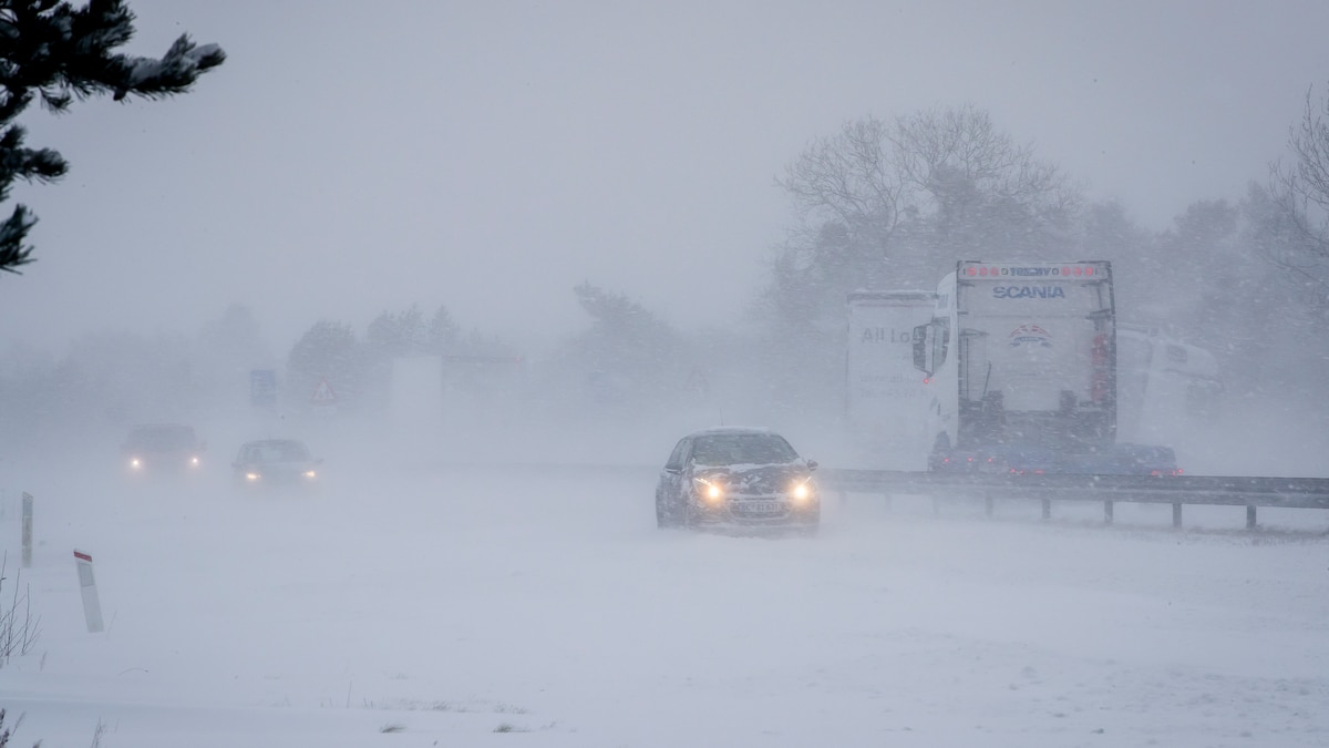 Sne og fygning kan give snestormslignende tilstande