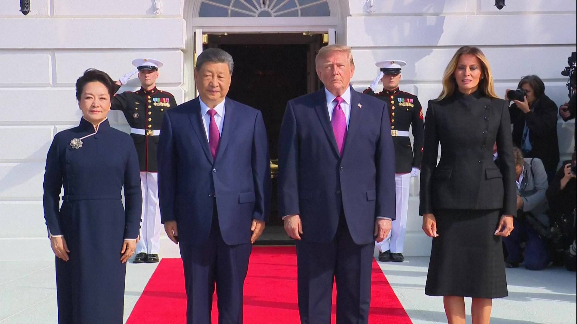 Historisk topmøde: Nu mødes Trump og Xi i Det Hvide Hus