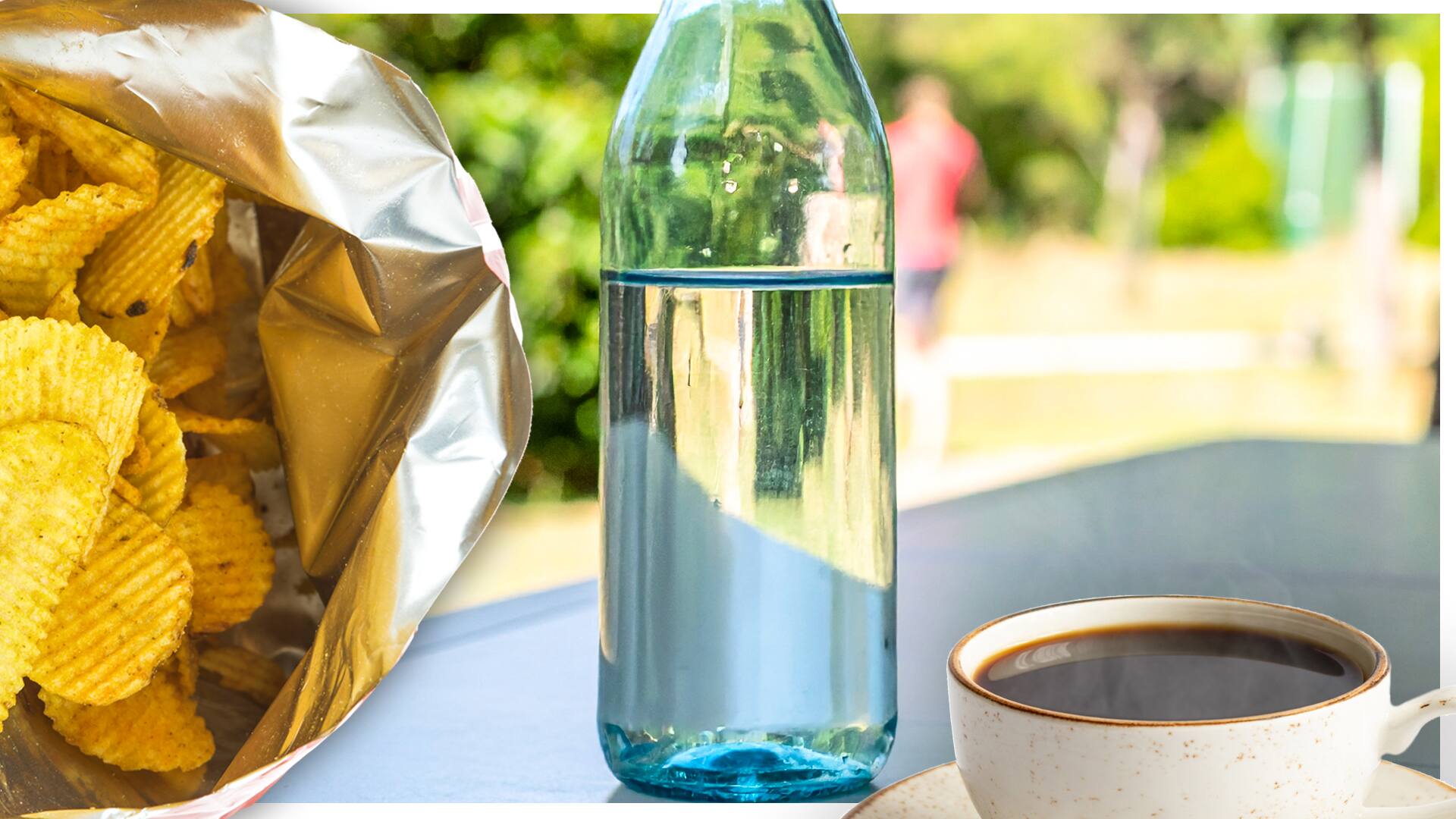 Er lunkent vand, chips og kaffe et hack i varmen? Læs ekspertens svar