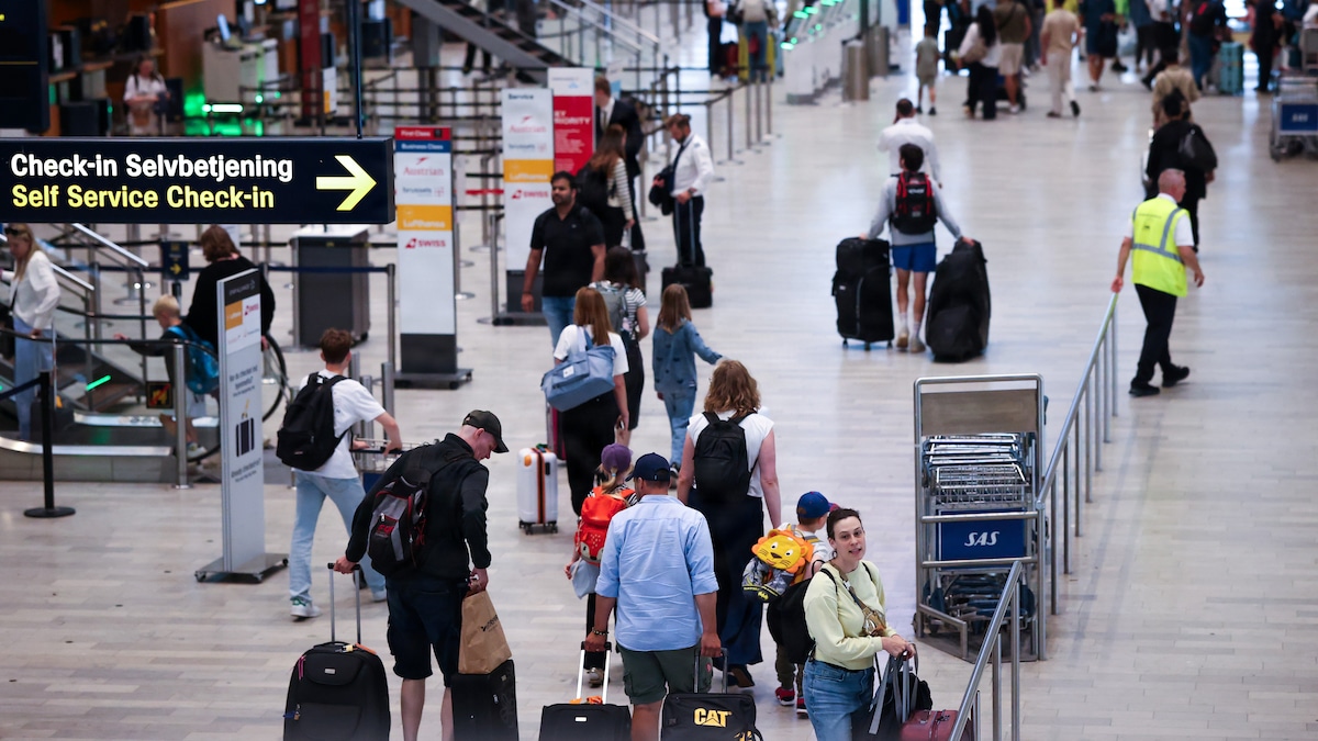 Skal du flyve fra Københavns Lufthavn i dag, skal du 'komme med lidt tålmodighed'