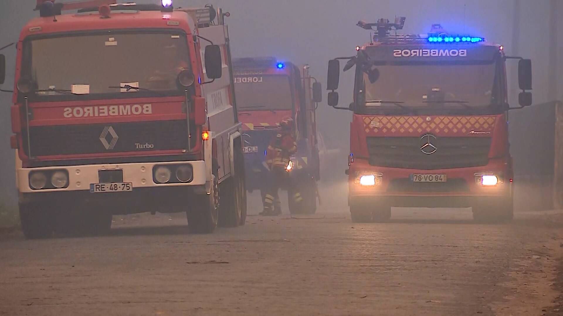 Varmen slipper ikke Sydeuropa: 1170 brandfolk i aktion otte steder i Portugal