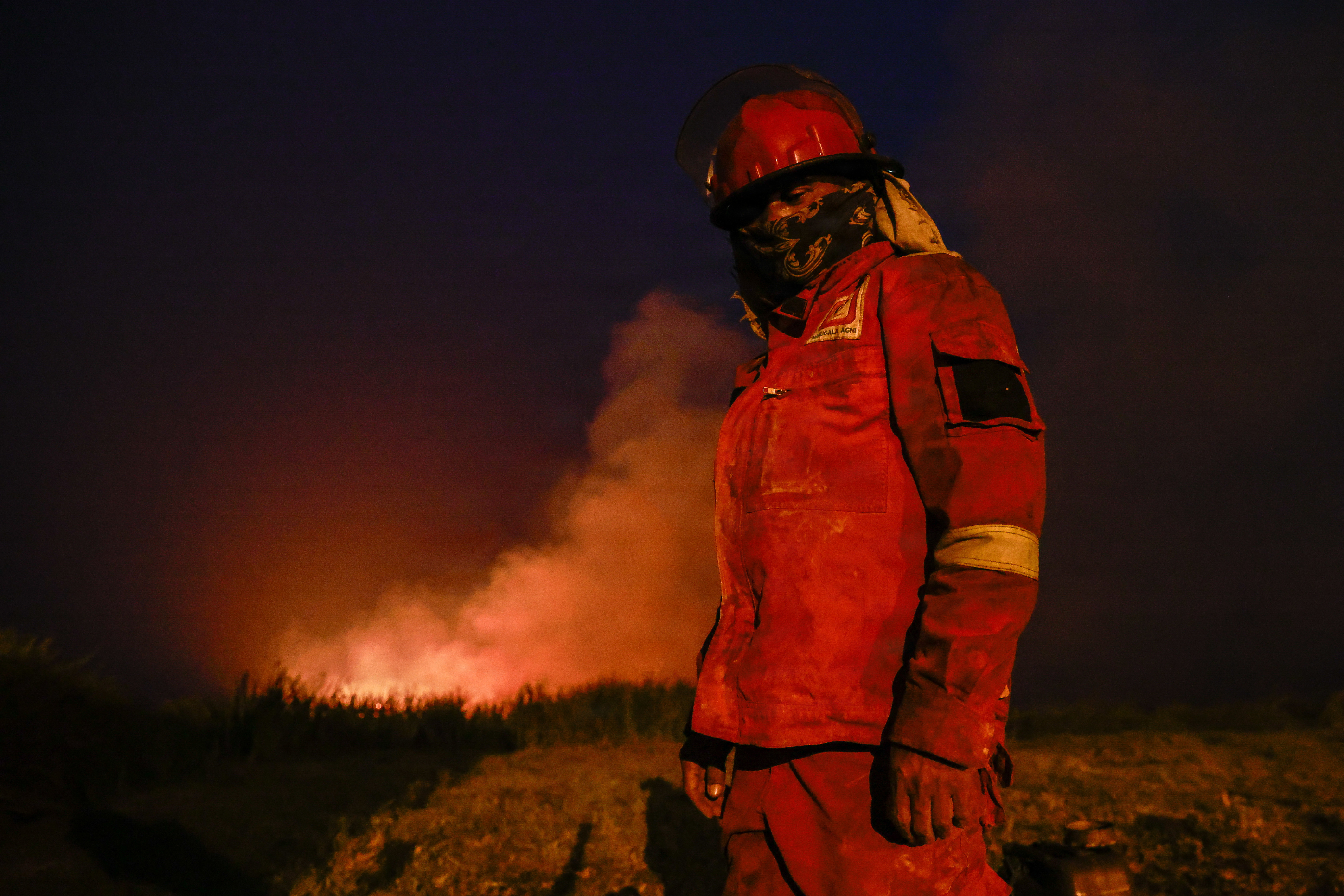 Regnskoven går op i flammer, mens det globale klima slår rekord