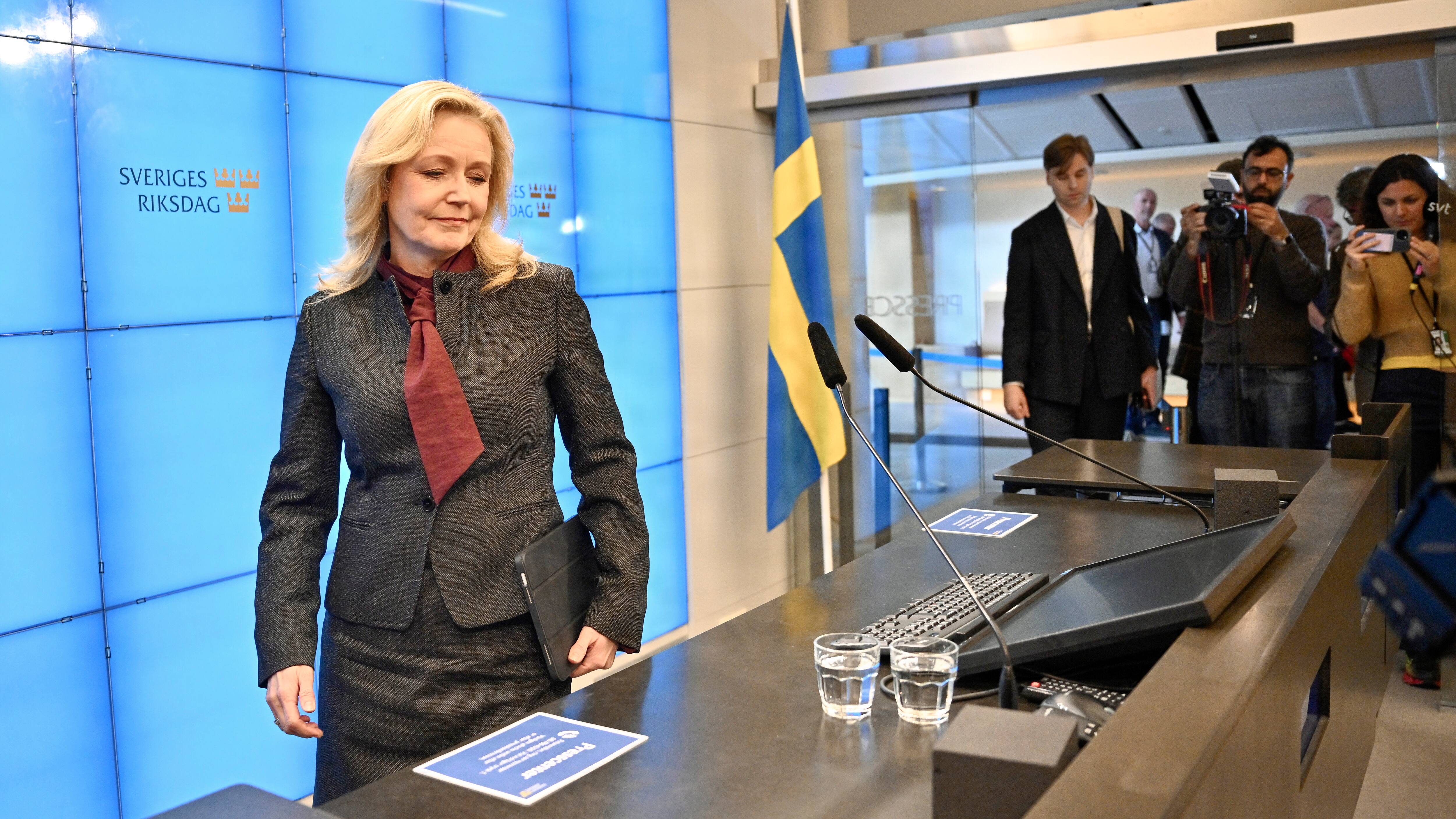 Partileder opgiver forsøg på midterregering i Sverige