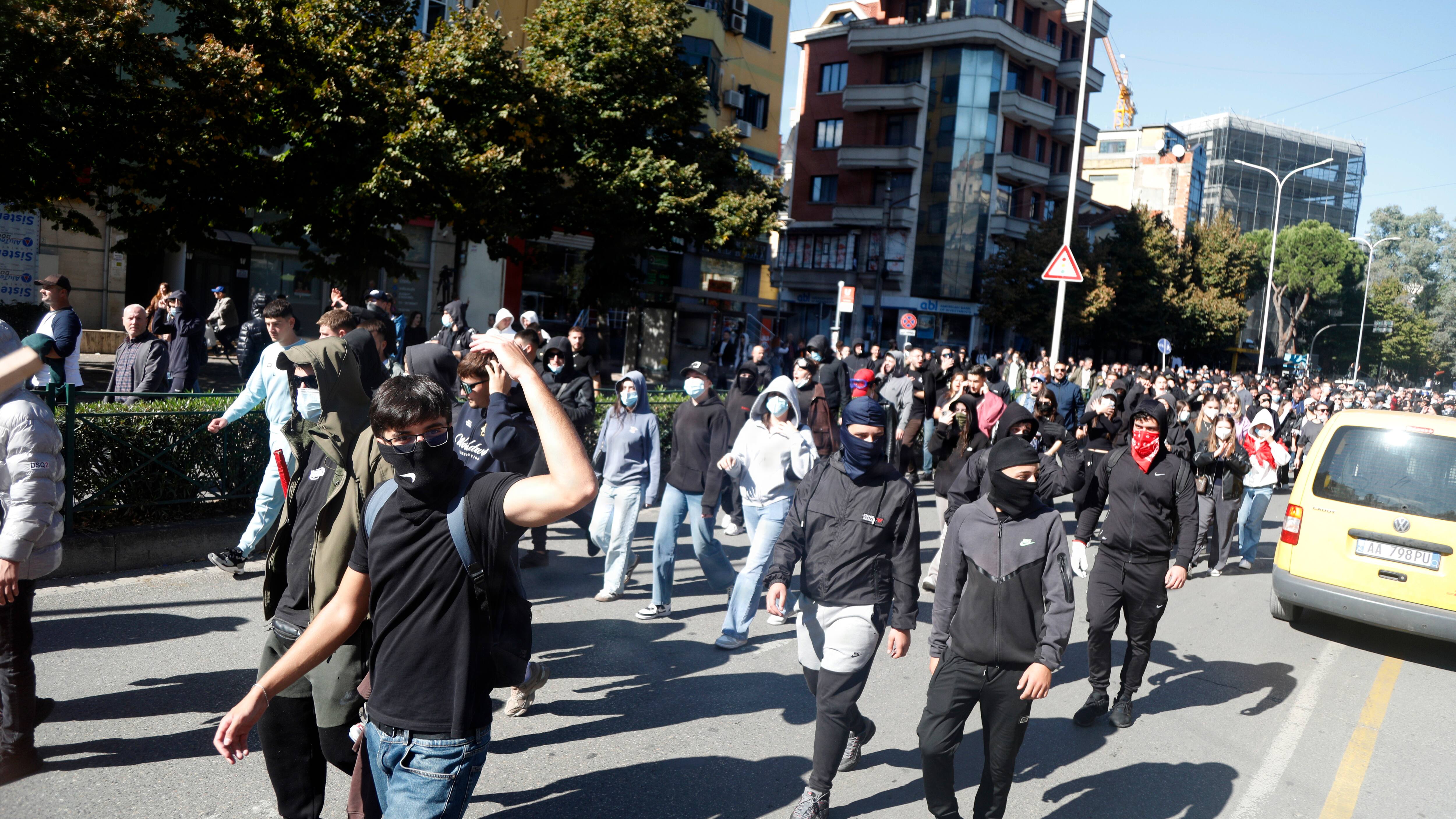 Ny demonstration i Albanien