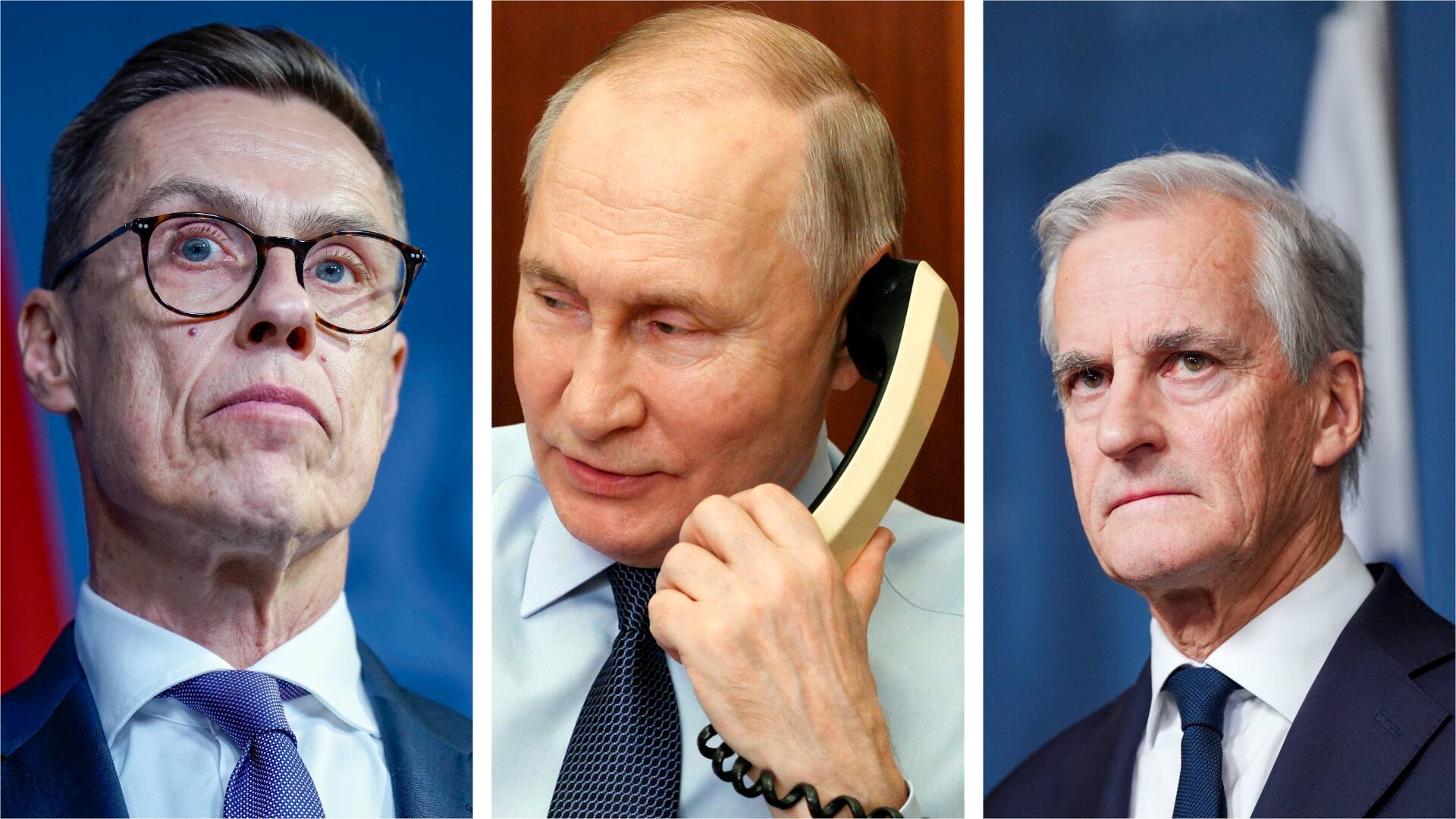 Nordiske ledere har talt i telefon med Putin