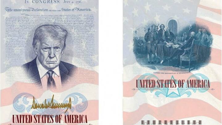USA vil udstede pas med Trumps billede