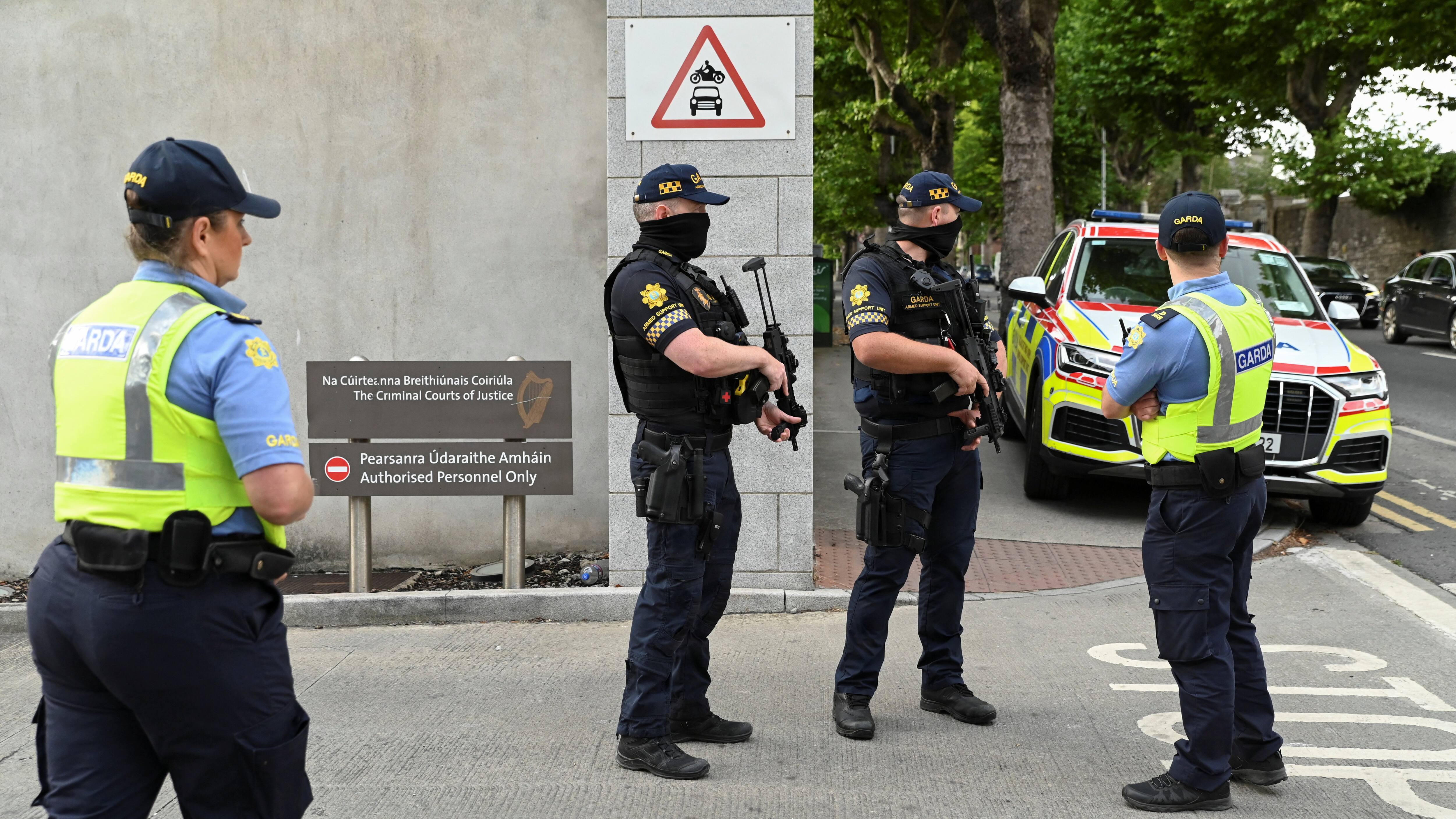 Formodet bandeleder ankommet til Dublin