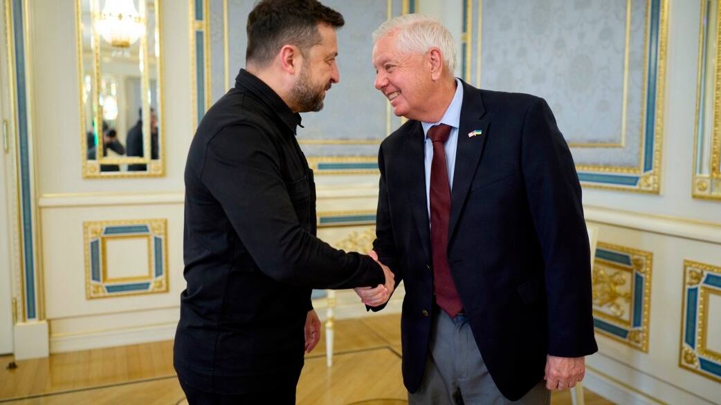 Zelenskyj reagerer på Lindsey Grahams død