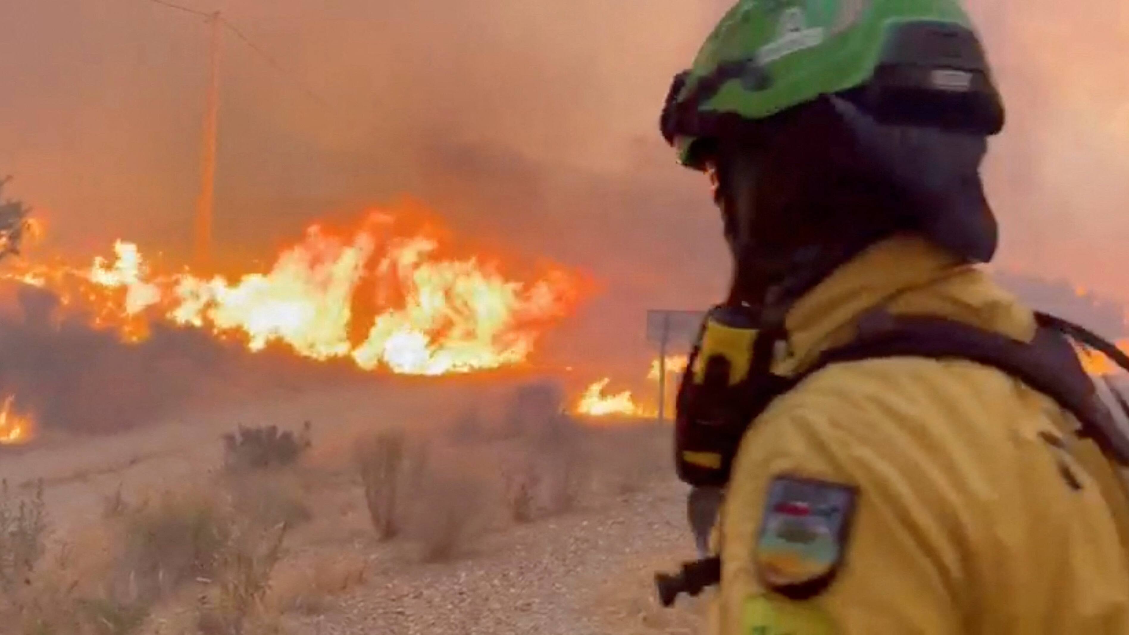 12 personer har mistet livet i skovbrand i det sydlige Spanien
