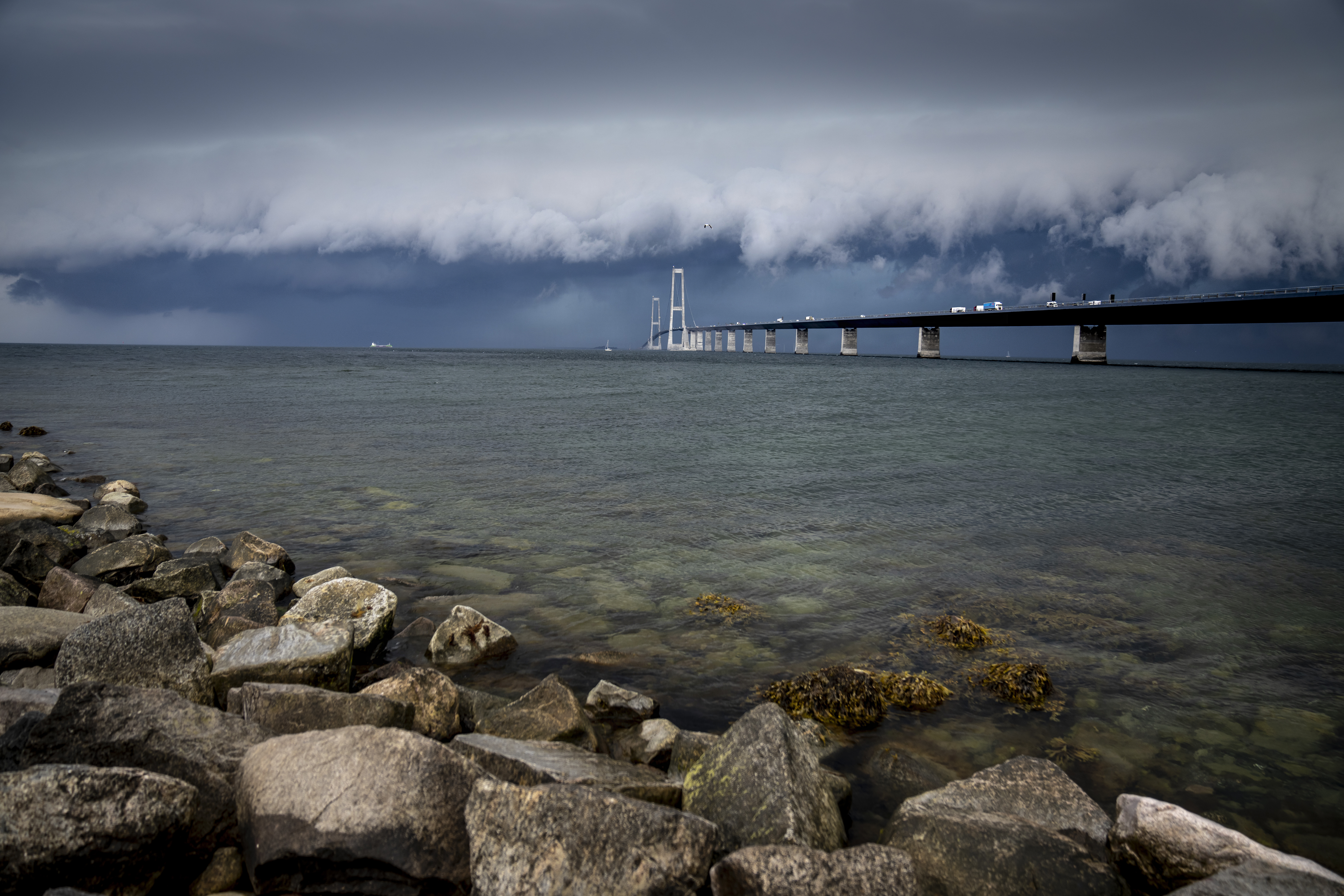 Stormvejr risikerer at lukke Storebæltsbroen og Øresundsbroen i nat