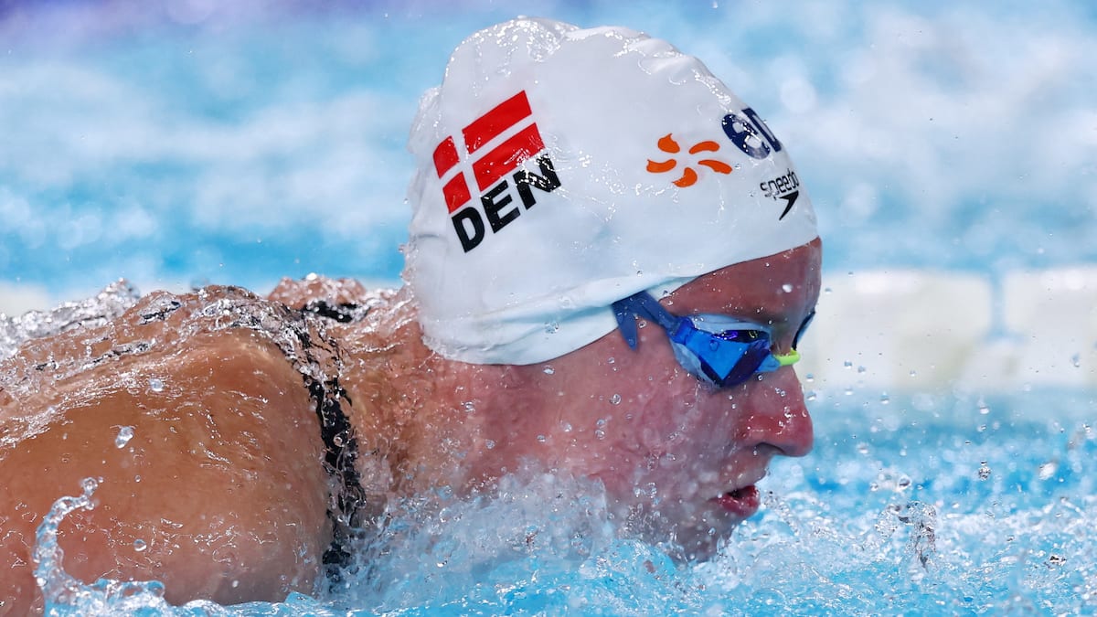 Rosendahl Bach advances to European Championships final in 200m butterfly