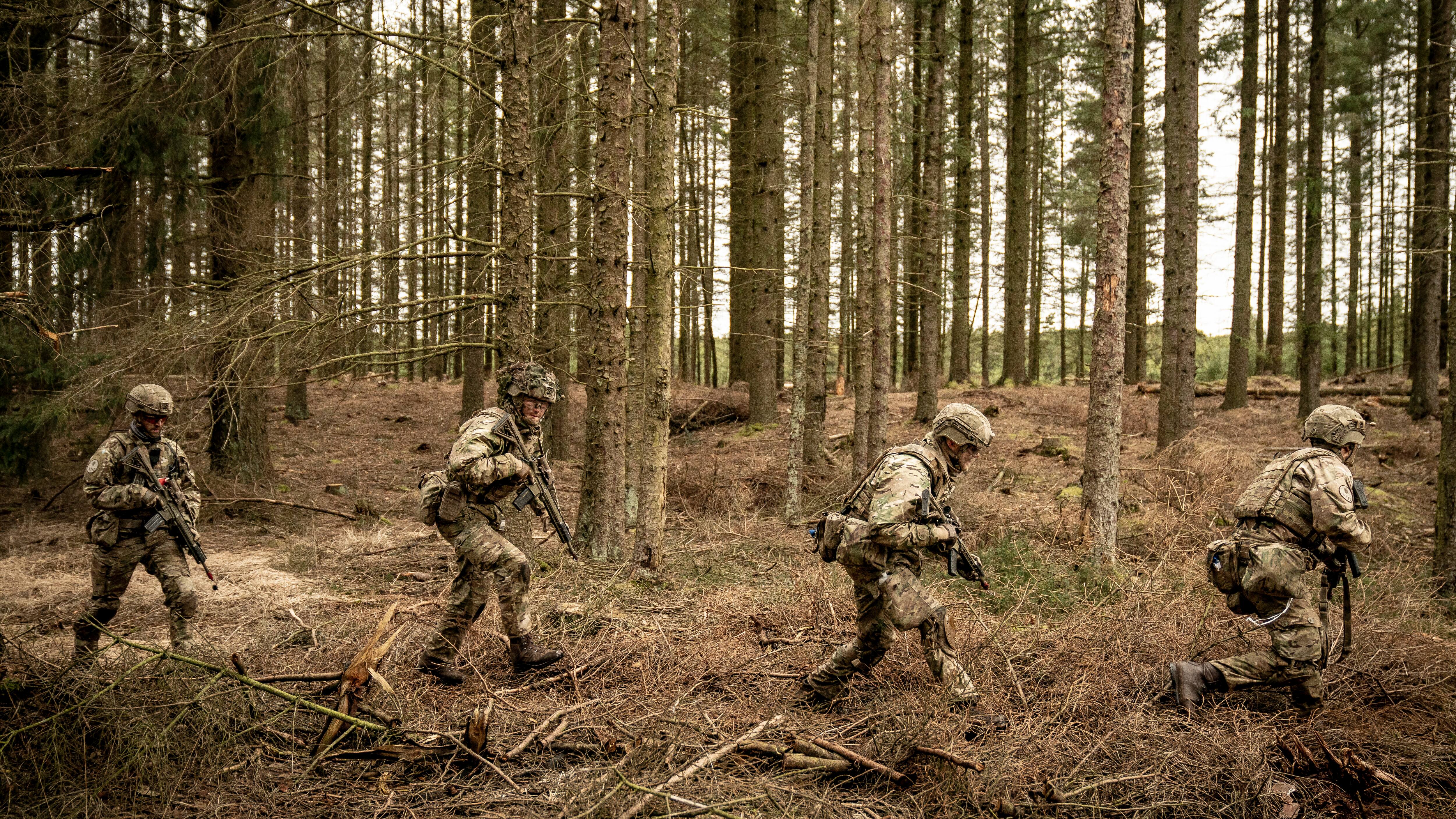 Forsvaret skal kunne indkalde 180.000 soldater, hvis der bliver krig