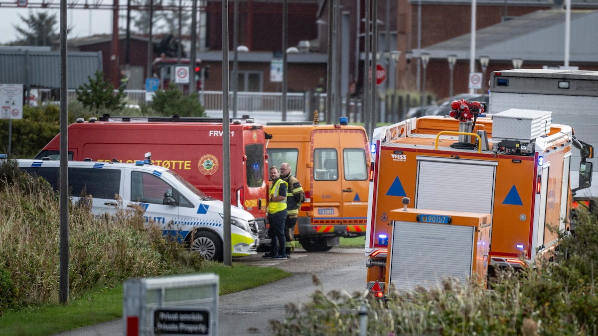 Politiet rykkede ud til giftig røg fra FMC Rønland | Indland | DR