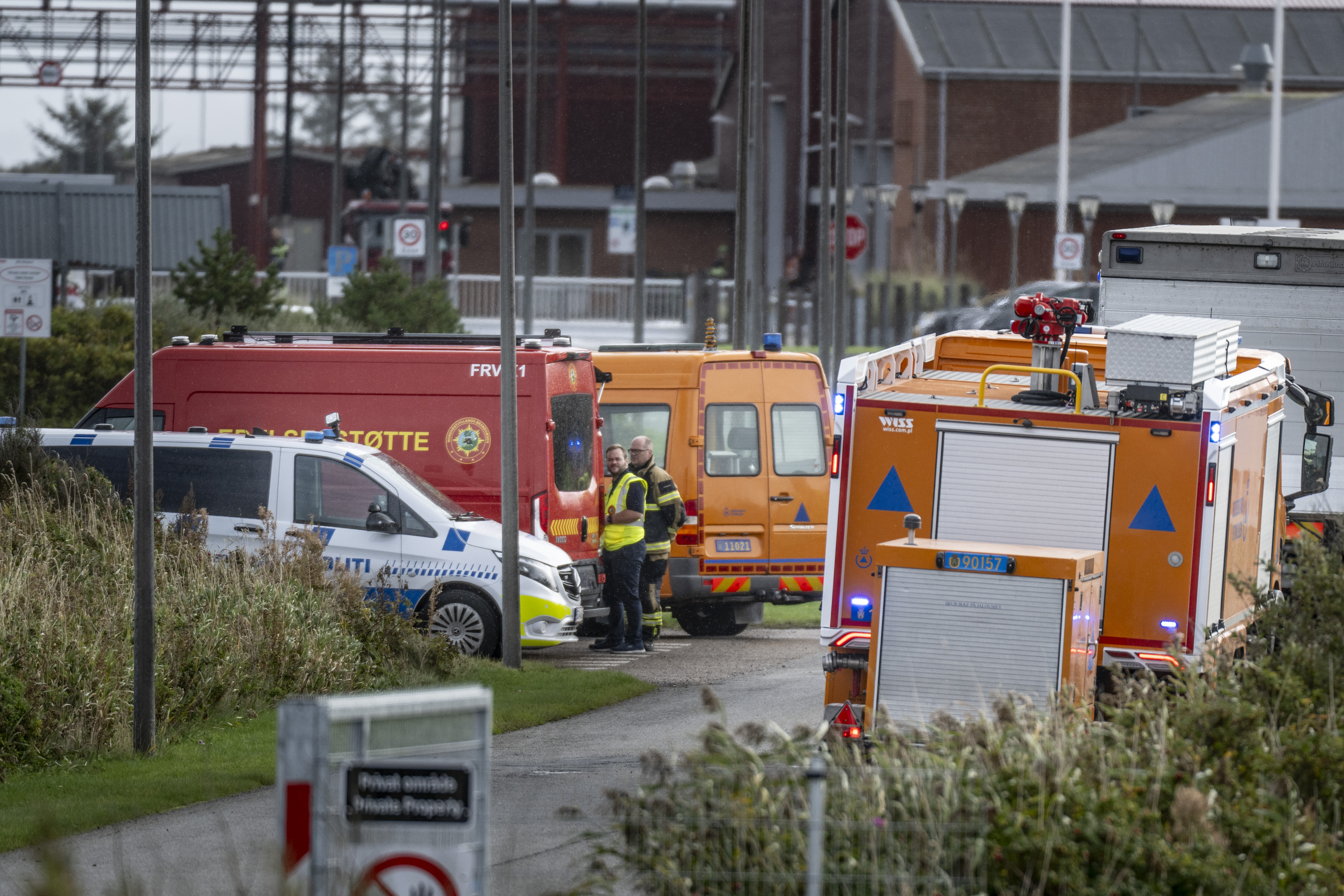 Fmc Images Politiet rykkede ud til giftig røg fra FMC Rønland | Indland | DR