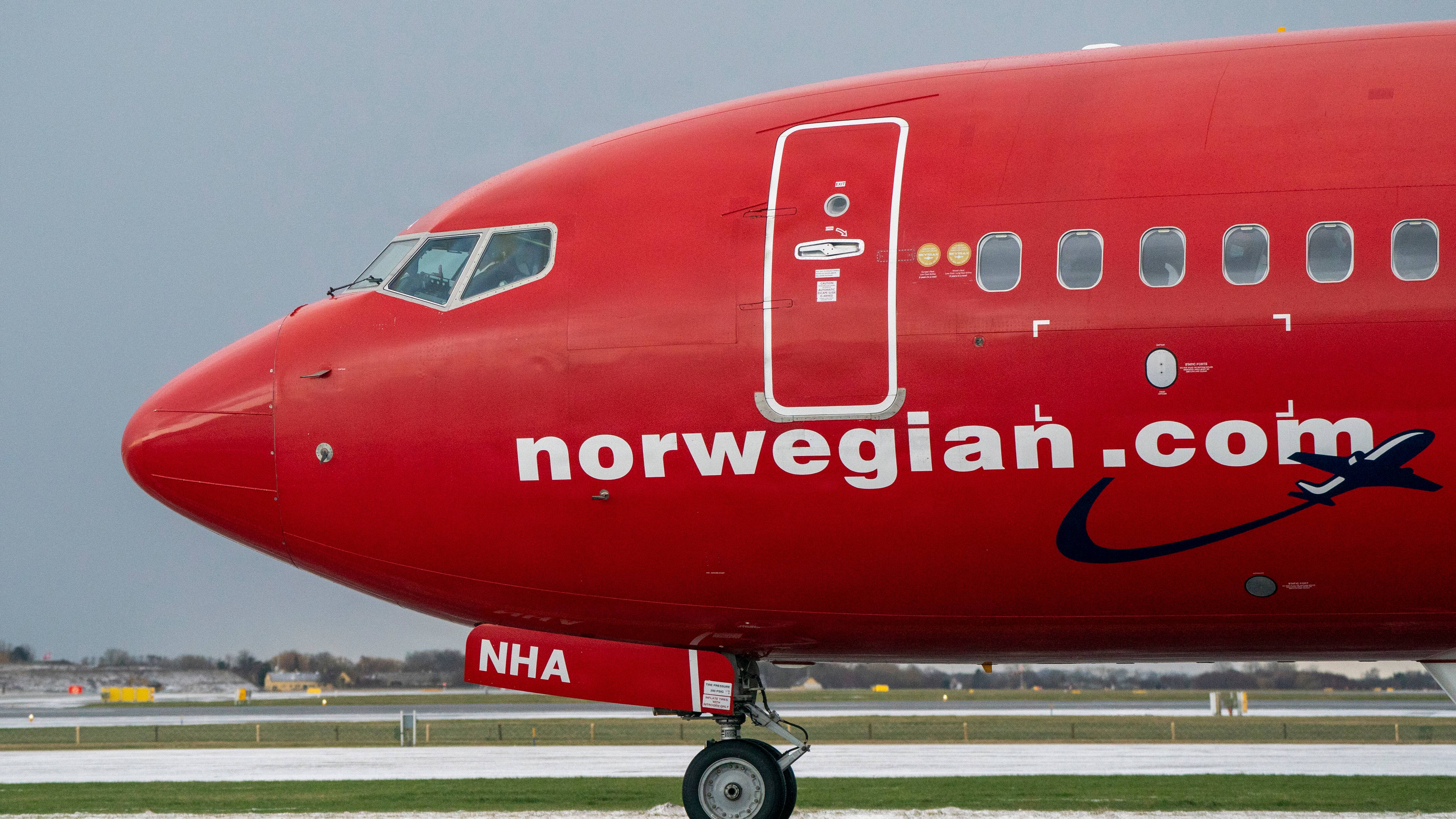 Norwegian-fly måtte sikkerhedslande på vej til København: Fem passagerer fik næseblod